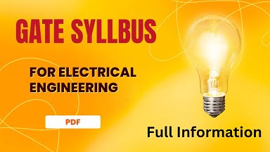 Download Gate Electrical Engineering Syllabus PDF