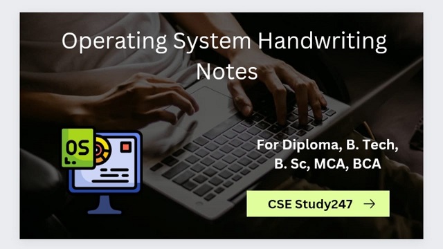 Operating System Handwritten Notes PDF