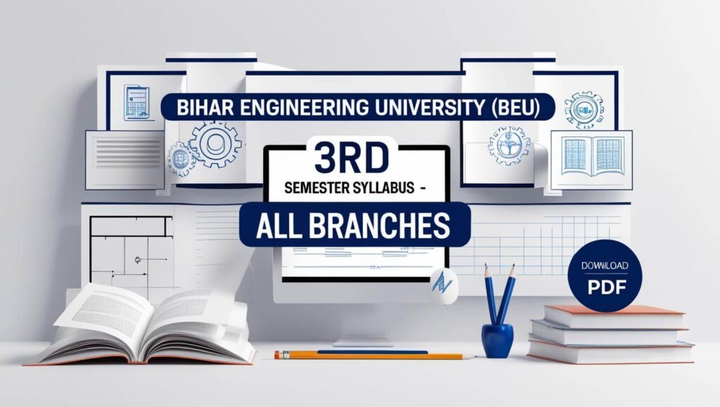 Bihar Engineering University (BEU) 3rd Sem Syllabus PDF – All Branches