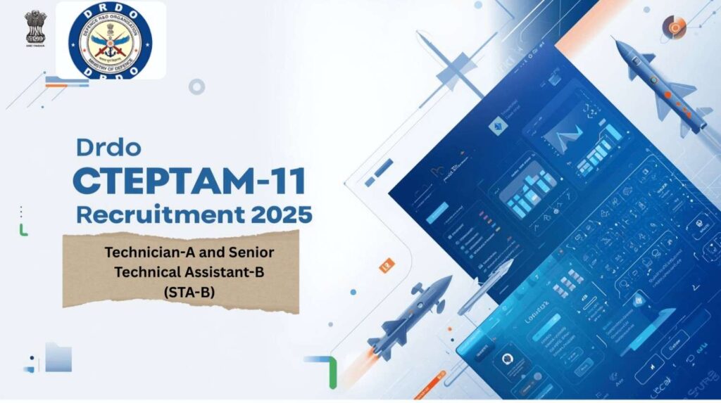 DRDO CEPTAM-11 Recruitment 2025