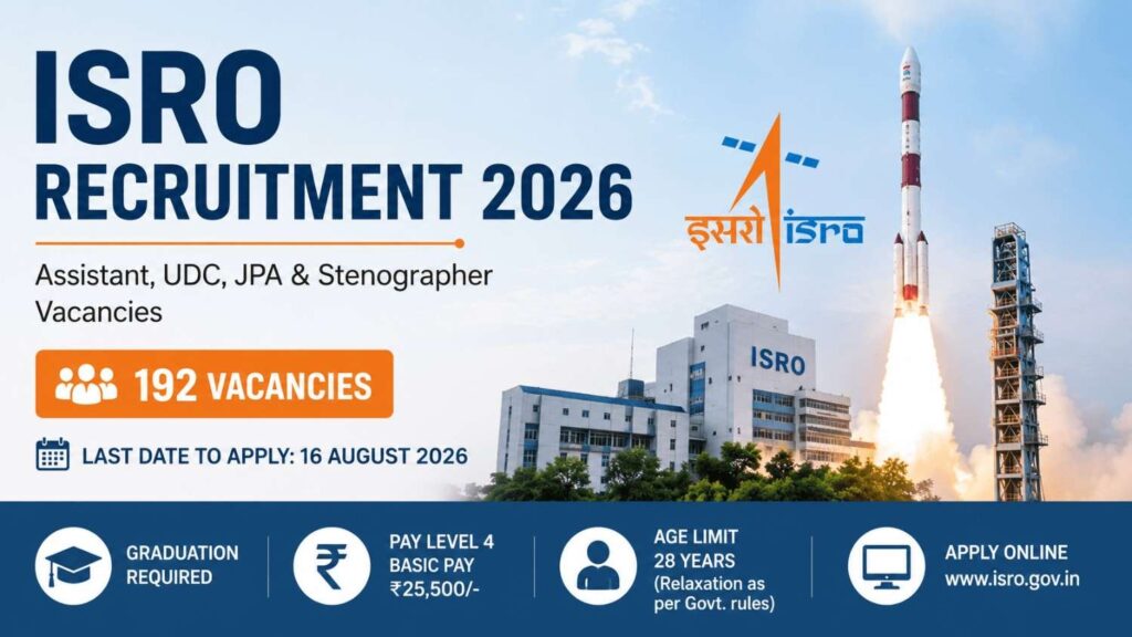 ISRO Recruitment 2026